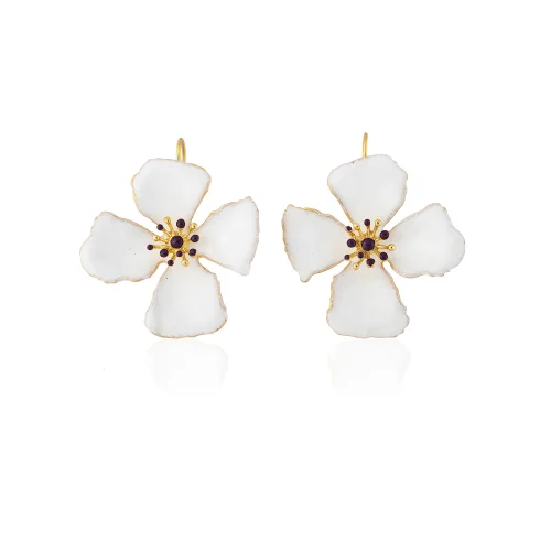 Milou Jewelry - Hawaii Flower Earrings