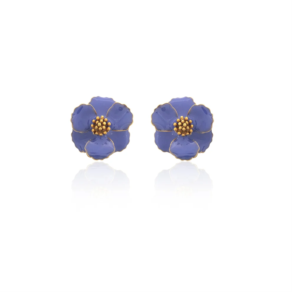 Milou Jewelry - Petite Flower Earrings