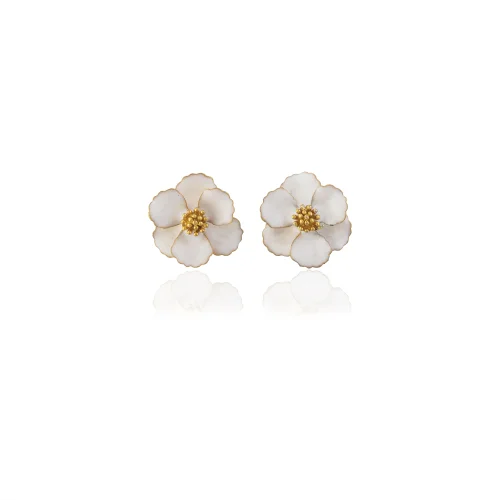 Milou Jewelry - Petite Flower Earrings