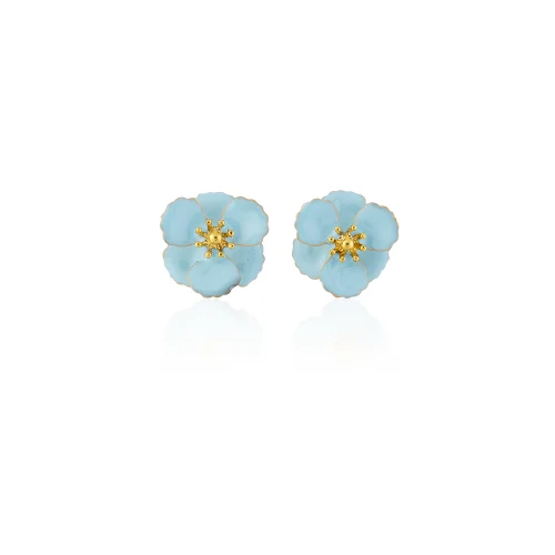 Milou Jewelry - Petite Flower Earrings