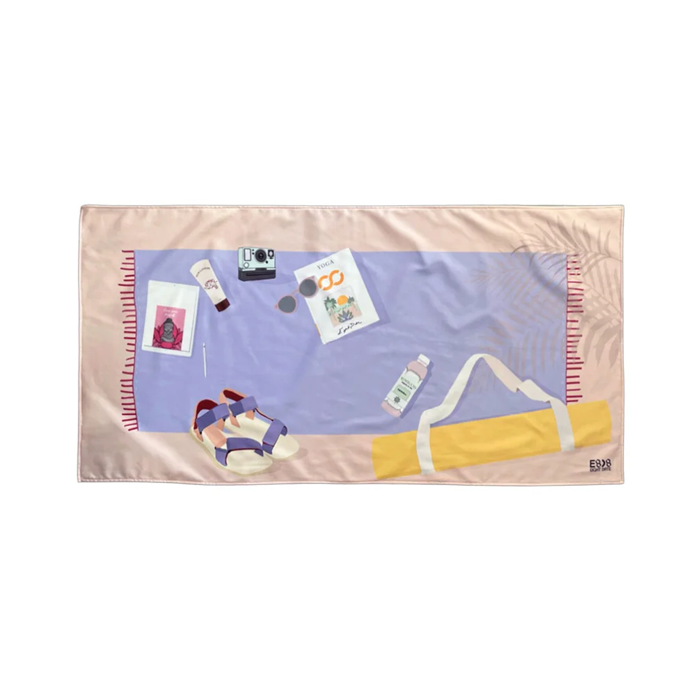 Eight Date - Yoga Master Beach Towel