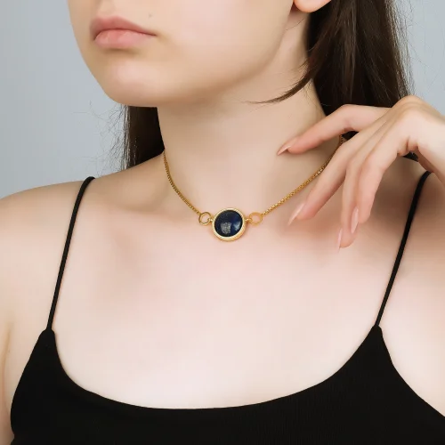 Nuir Studio - Horus Lapis Necklace