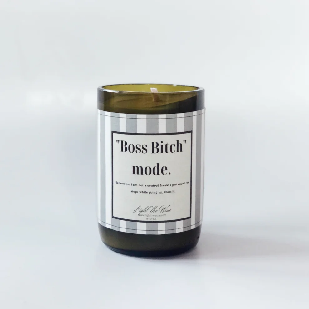 Light The Wine - Boss Candle