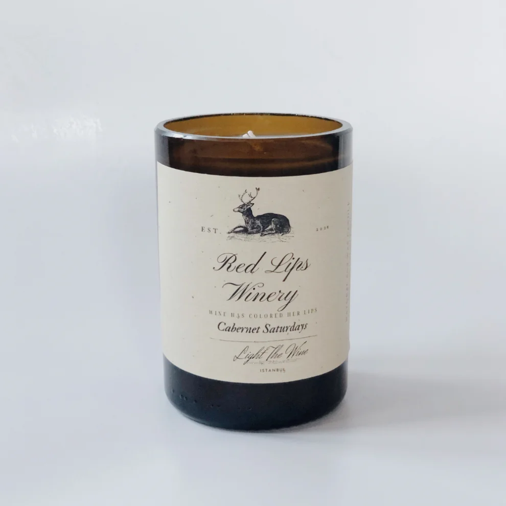 Light The Wine - Red Lips Winery Mini Candle