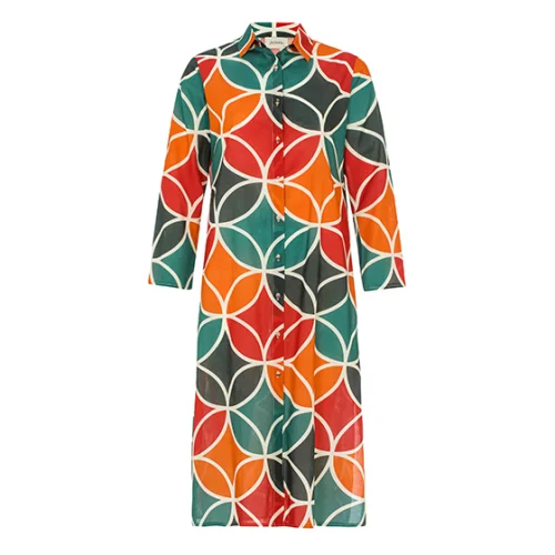 Jade and Mate	 - Geometric Shirt Dress