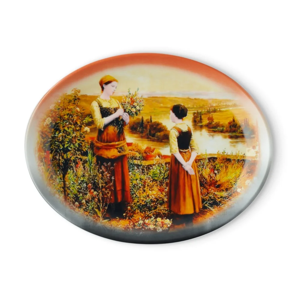 Bualh - Prezioso Porcelain 31 Cm Oval Service Plate