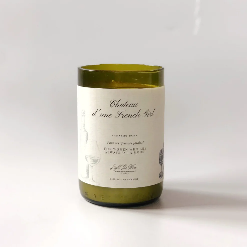 Light The Wine - Chateau Candle