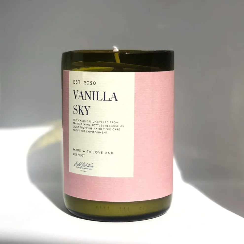 Light The Wine - Vanilla Sky Candle