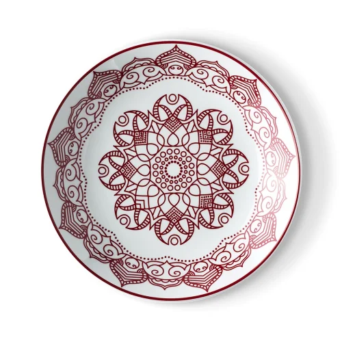 Bualh - Kadim Porcelain 26 Cm Deep Plate