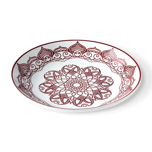 Bualh - Kadim Porcelain 26 Cm Deep Plate