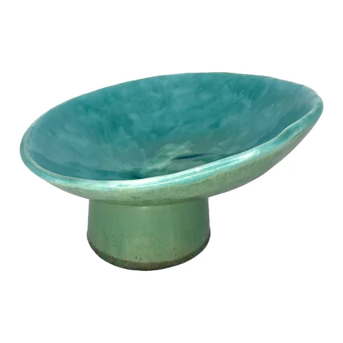 Haane Design - Samodra Ceramic Footed Serving Bowl