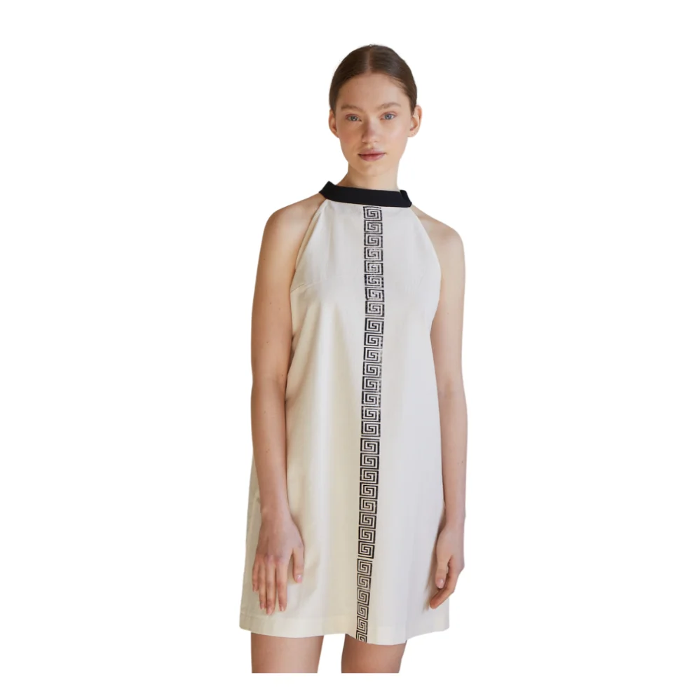 Handarte Los Angeles - Greek Pattern Dress