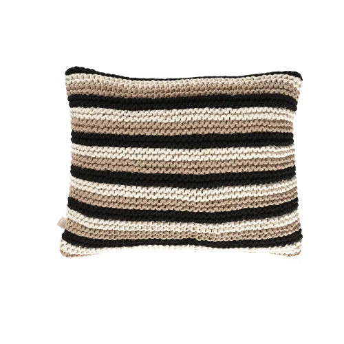 Table and Sofa - Knitting Yastık