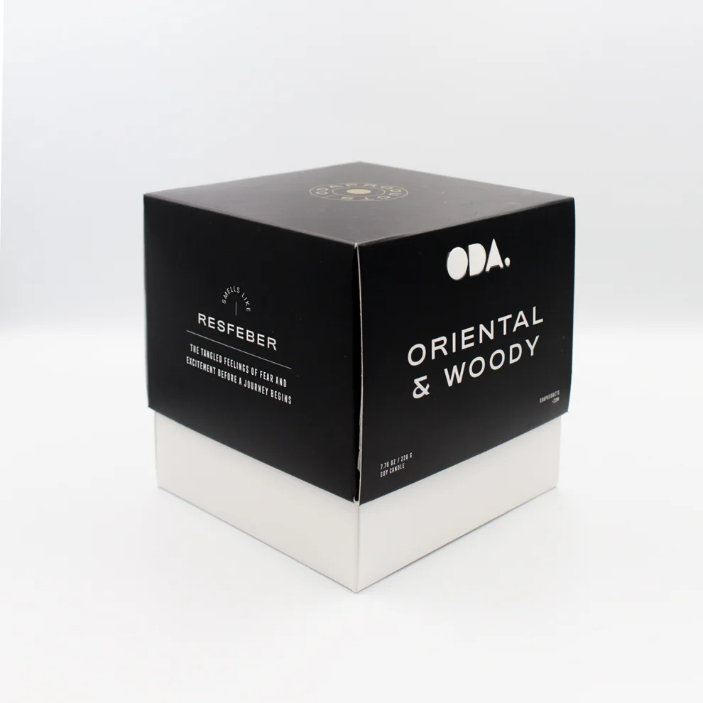 ODA.products - No: 1 Premium Violet Marble Candle