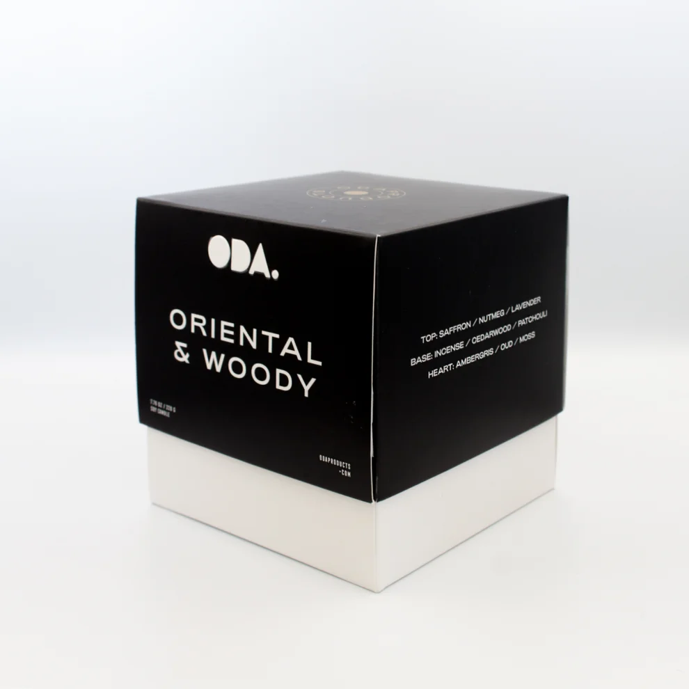 ODA.products - No: 1 Premium Violet Marble Candle