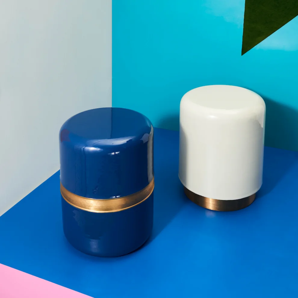 Room Diaries - Lacquered Stool Candy - Il