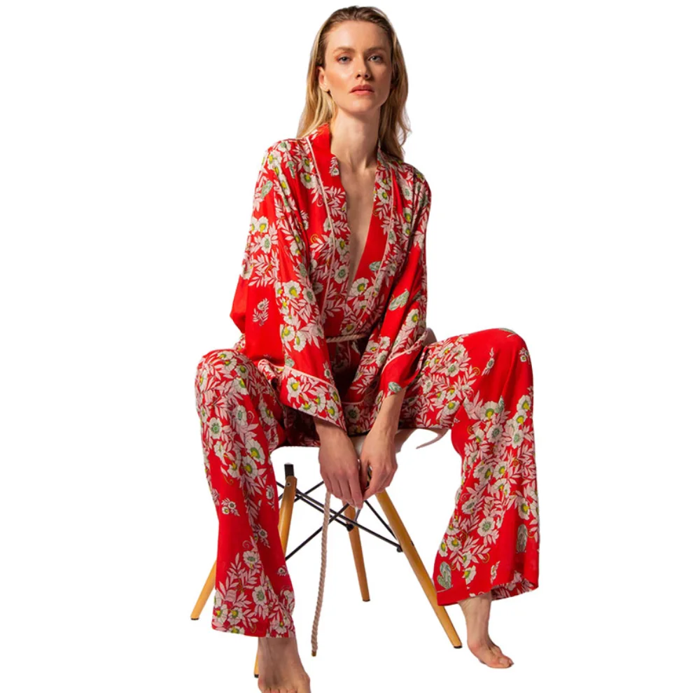 The Beach - Joy Flower Kimono