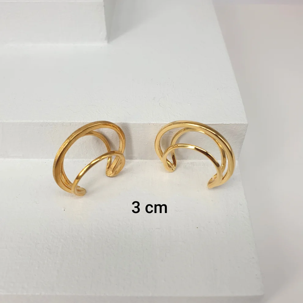 Yazgi Sungur Jewelry - 3 Hoop Forms Ring