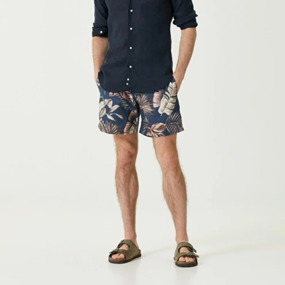 Fiji - Gold Leaf Swim Shorts