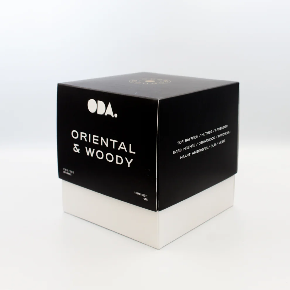 ODA.products - No: 7 Natural Marble Candle