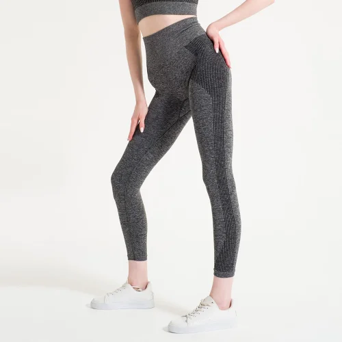 Pour Pur - Melange Ribbed Leggings