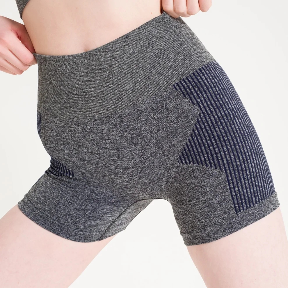 Pour Pur - Melange Mini Shorts