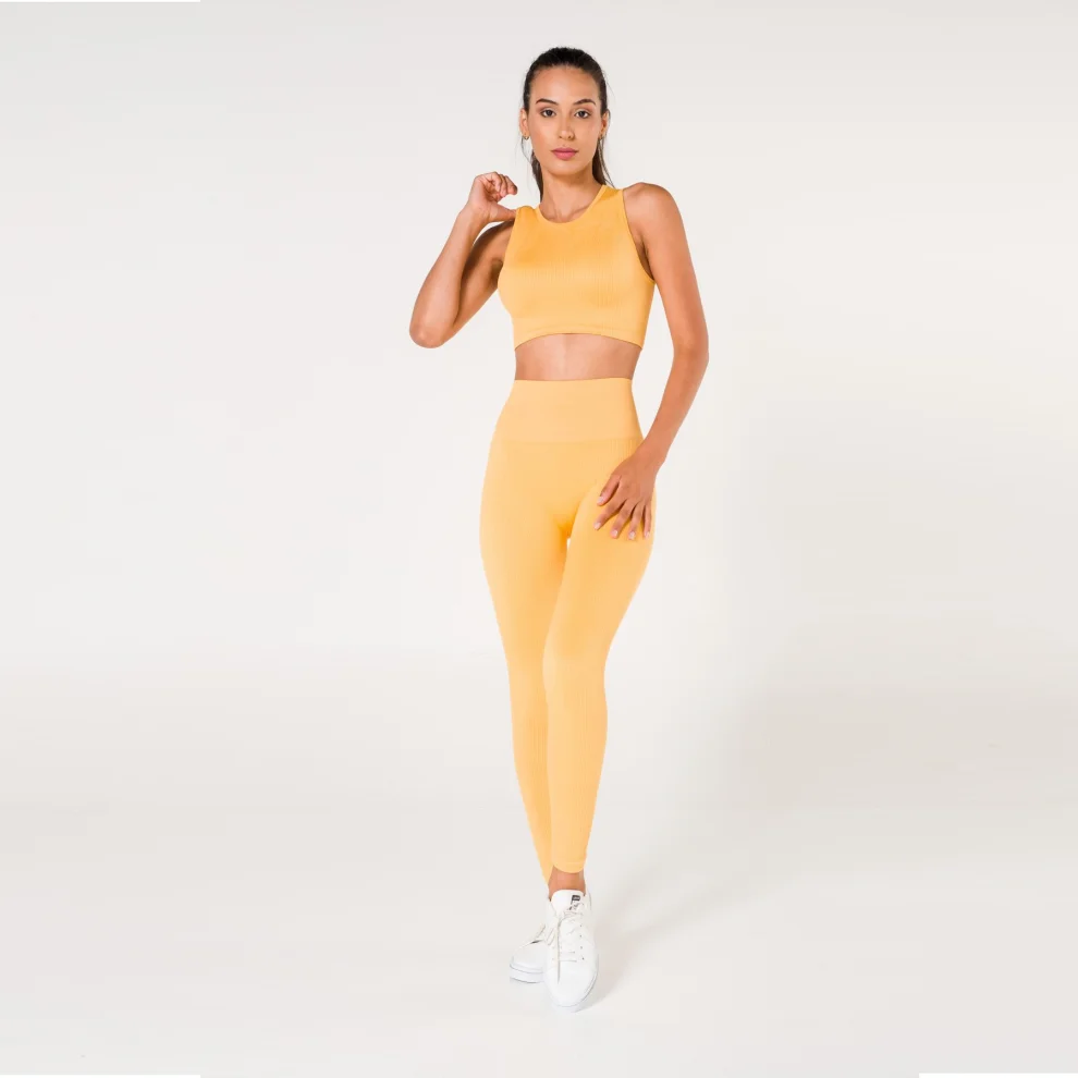 Pour Pur - Ribbed Firming Leggings