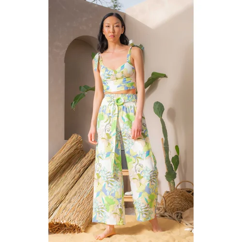 The Beach - Bloom Trousers Set