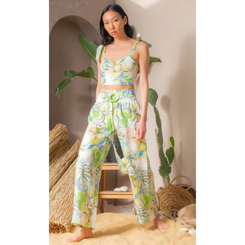 The Beach - Bloom Trousers Set