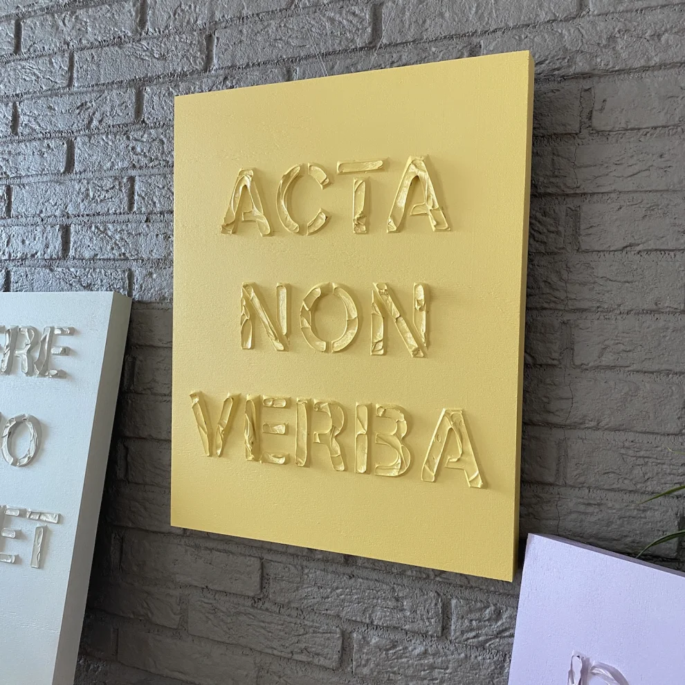 Kara Vox - Acta Non Verba Tablo
