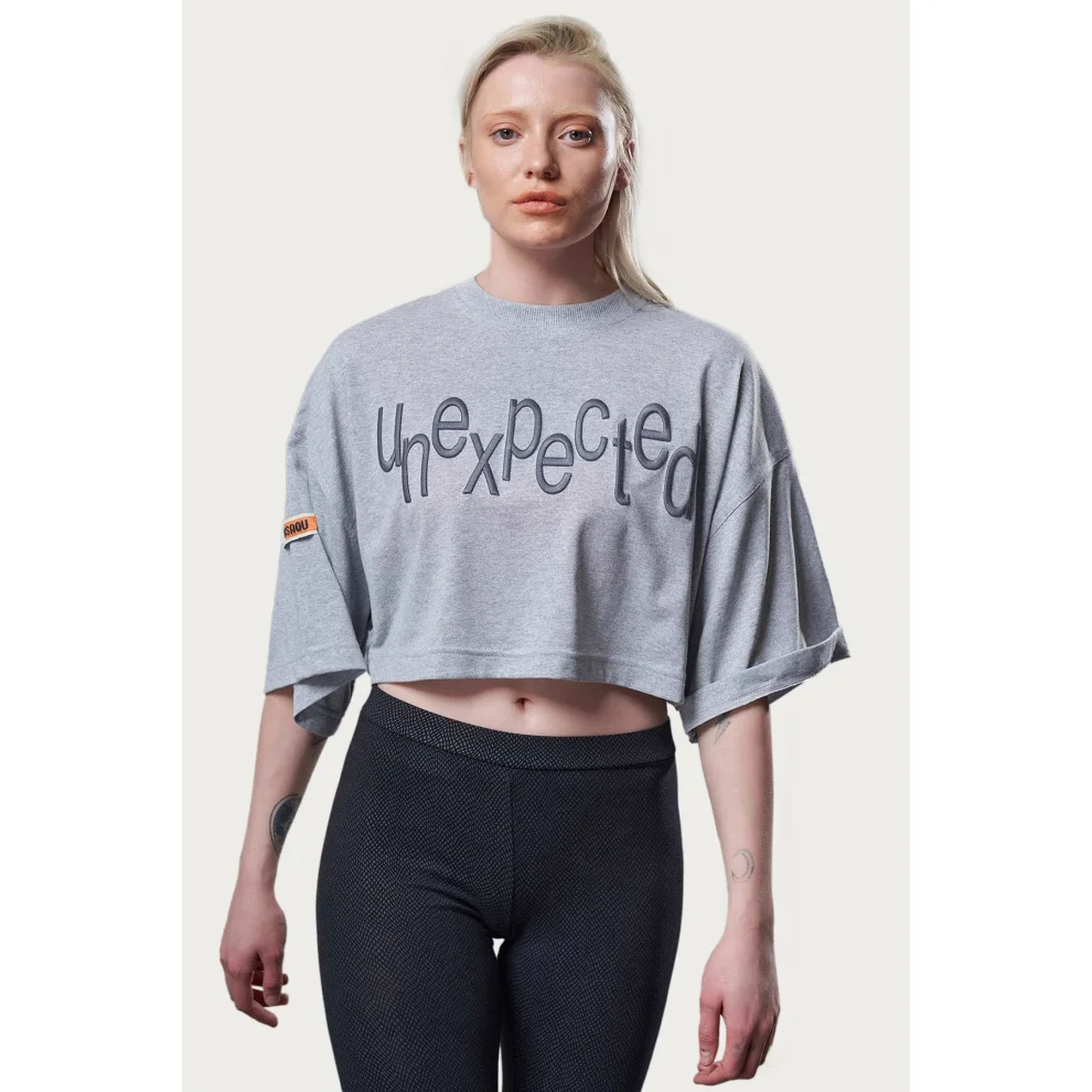 Nasaqu - Mimma Crop Top - Chrome