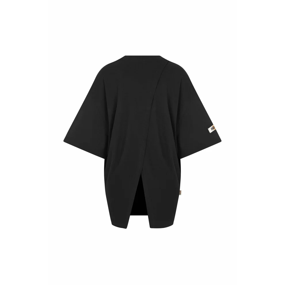 Nasaqu - Zini Super Oversized Backsplit Top - Il