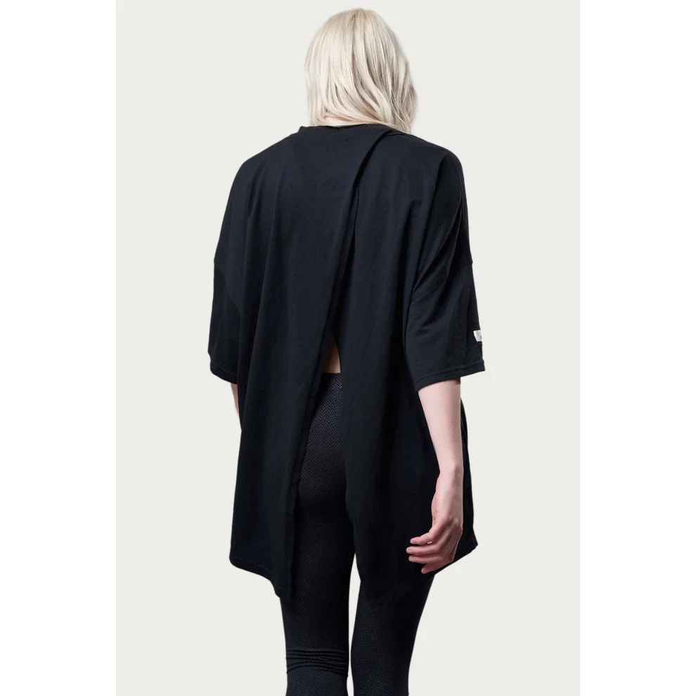 Nasaqu - Zini Super Oversized Backsplit Top - Il