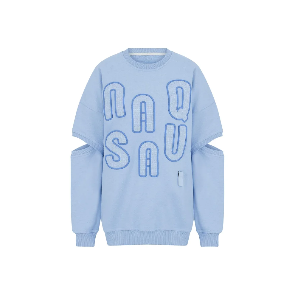 Nasaqu - Kyz Cutout Longline Sweatshirt