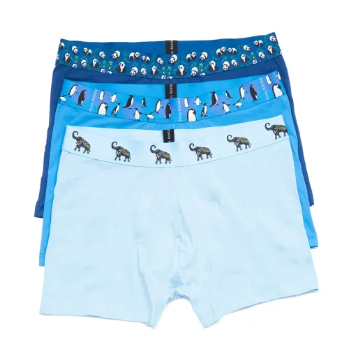 Paul Kenzie - Comfort Flex 3 Pack Male Boxer Animal