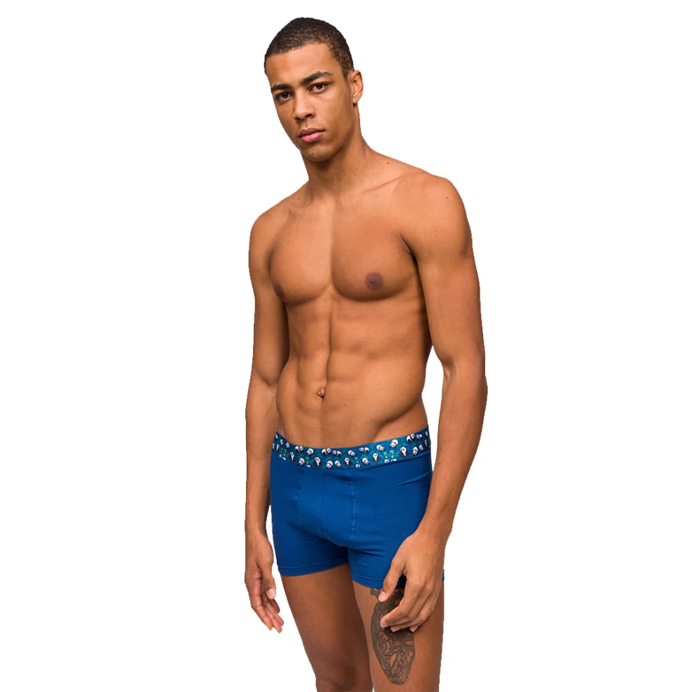 Paul Kenzie - Comfort Flex 3'lü Erkek Boxer Animal