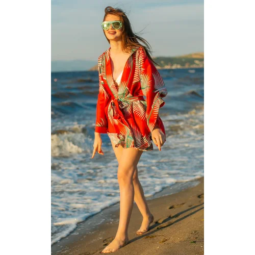 The Beach - Purity Shawl Collar Short Kimono