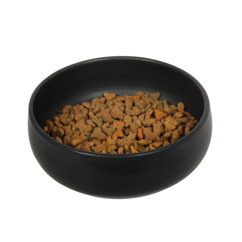 Beige & Stone - Ceramic Food And Water Bowl