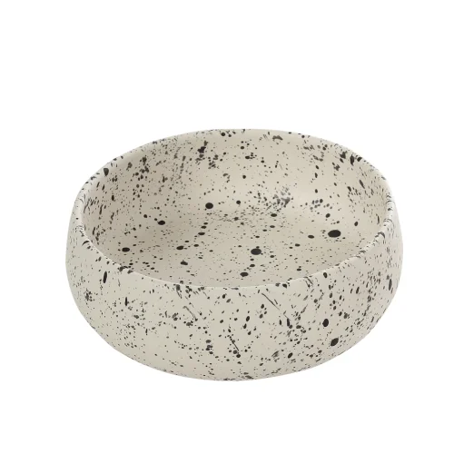 Beige & Stone - Ceramic Food And Water Bowl