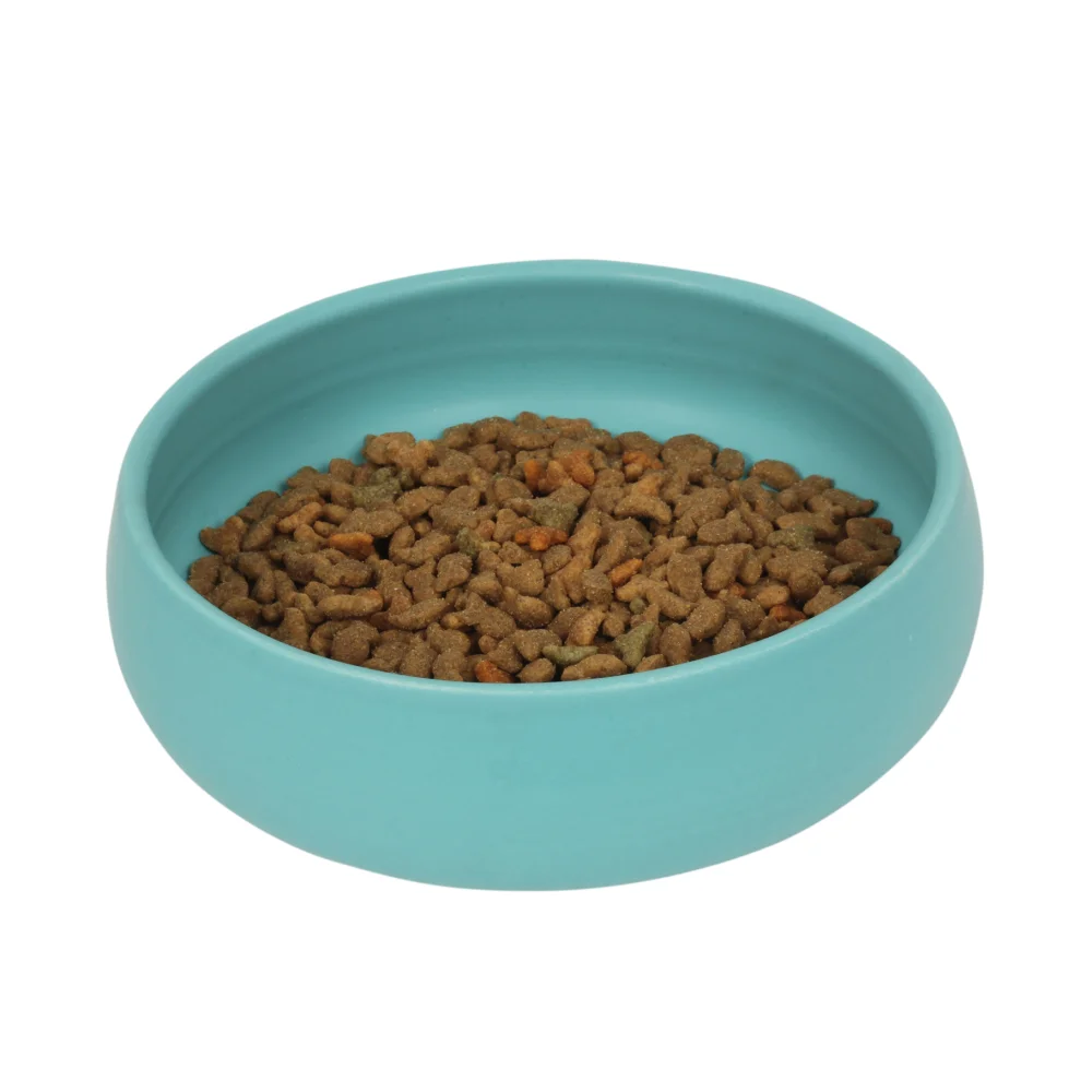 Beige & Stone - Ceramic Food And Water Bowl