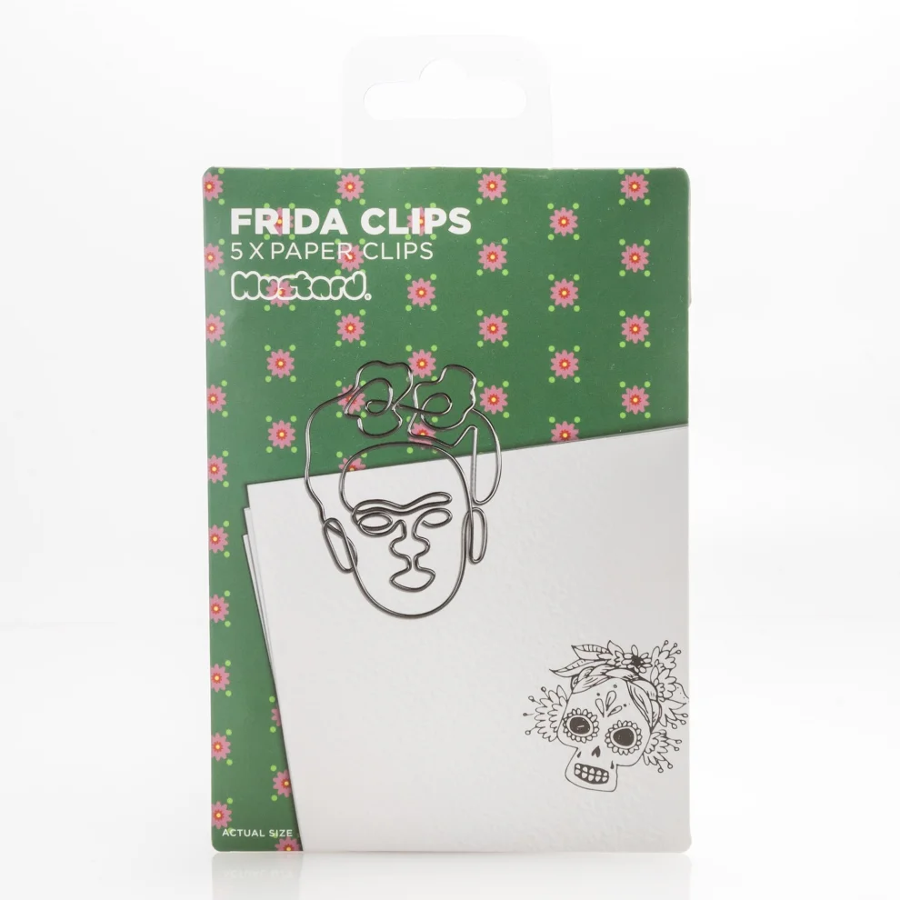 Mustard - Frida Paper Clips
