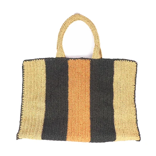 Amour et Naturel - Striped Shopper Bag