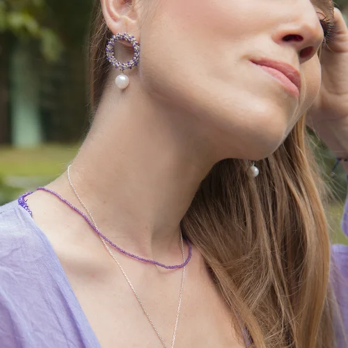 Lavanta - Lavender Oasis Earrings
