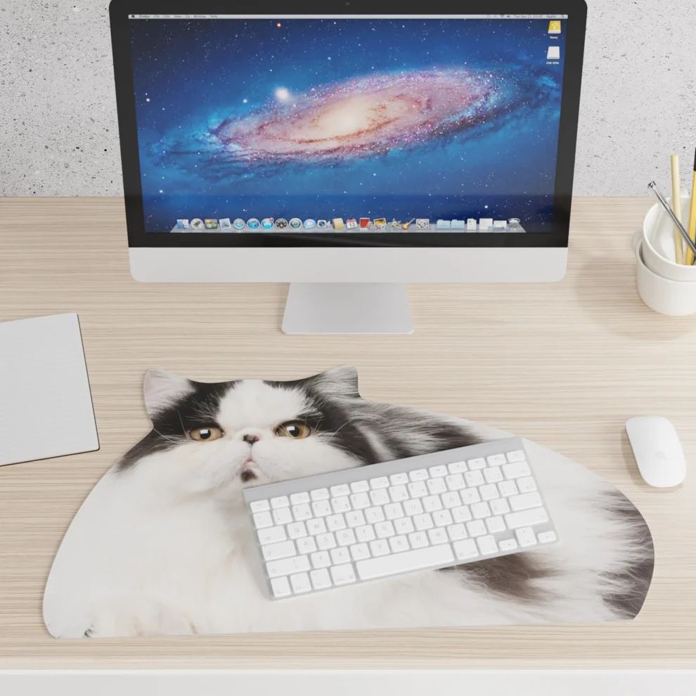 Mustard - Fat Cat Mousepad