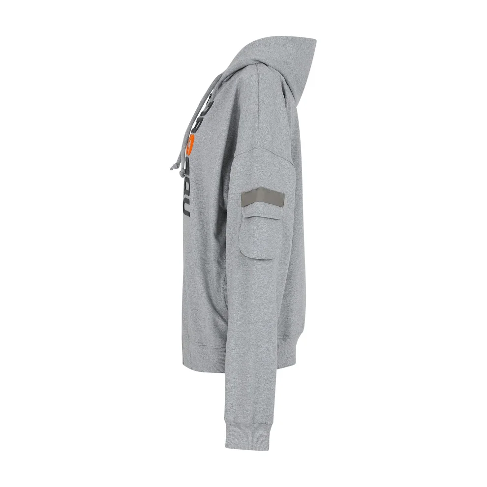 Nasaqu - Bar Fermuarlı Hoodie
