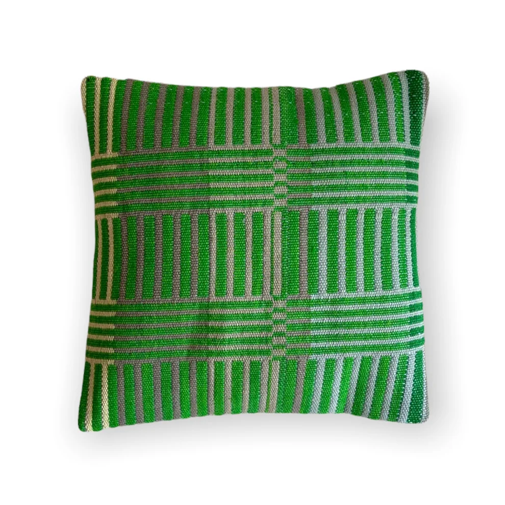 Green 2024 kilim pillow