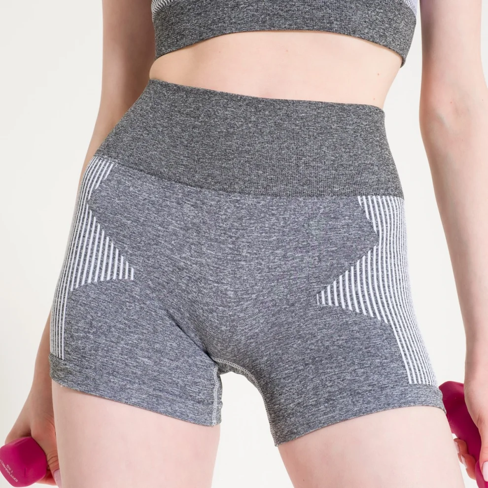 Pour Pur - Melange Mini Shorts