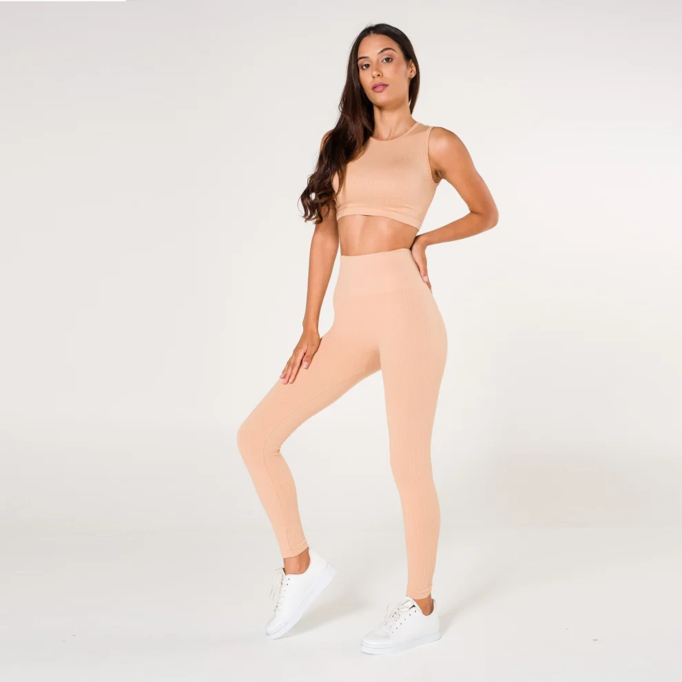 Pour Pur - Ribbed Firming Leggings