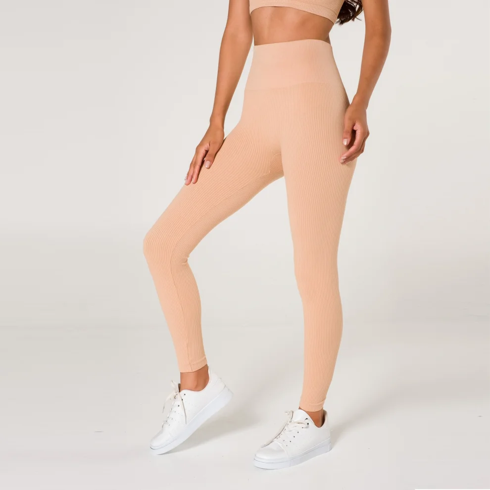 Pour Pur - Ribbed Firming Leggings