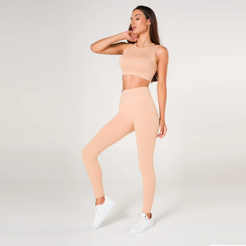 Pour Pur - Ribbed Firming Leggings